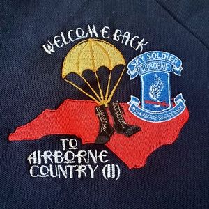 173rd Airborne Bde Patriotic Polo flag sleeve